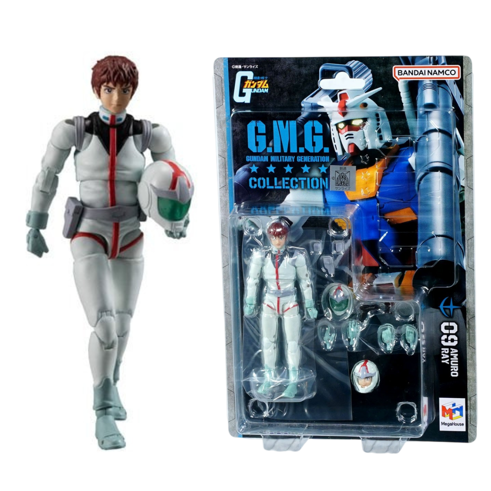G.M.G. COLLECTION 09 Gundam E.F.S.F. Amuro Ray Normal Suit ver