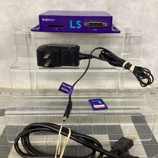 BrightSign Digital Signage Media Player LS422 HDMI With AC Adapter With Sd Card