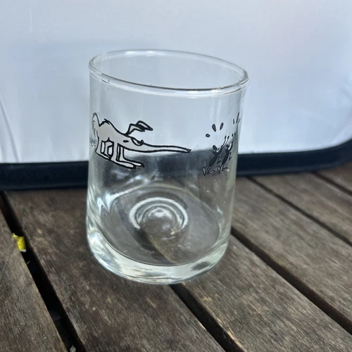 HART AARDVARK ANTS & ANTEATER BC Comic Pinched Juice Glass