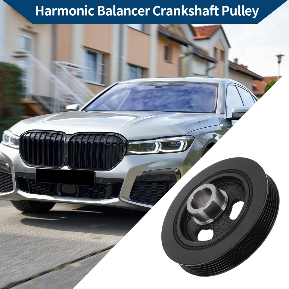 Engine Harmonic Balancer Crank Pulley for Dodge Journey 6 Groove No.2312425000 - Imagem 3 de 4