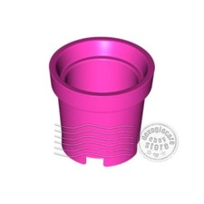 1x LEGO 18742 Contenitore Secchio/Secchiello 2x2x2 Rosa scuro | 6088555