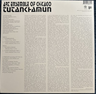 Art Ensemble Of Chicago - Tutankhamun LP Freedom 2018 Blue Vinyl