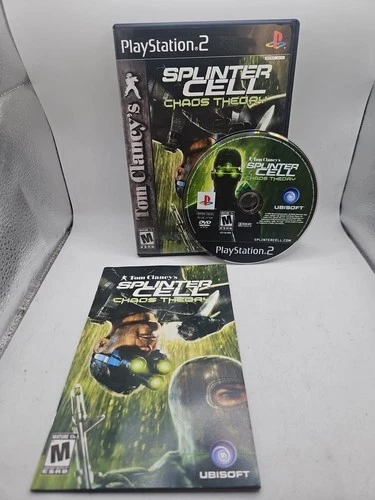 Tom Clancy's Splinter Cell: Chaos Theory (Sony PlayStation 2, 2005) CIB