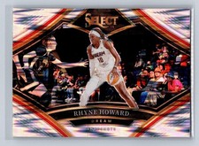 2024 Panini Select WNBA #13 Rhyne Howard Snapshots Flash Prizm Atlanta Dream