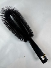 Fuller Vtg Black Clothes Upholstery Brush Lint Hair Remover Handheld USA