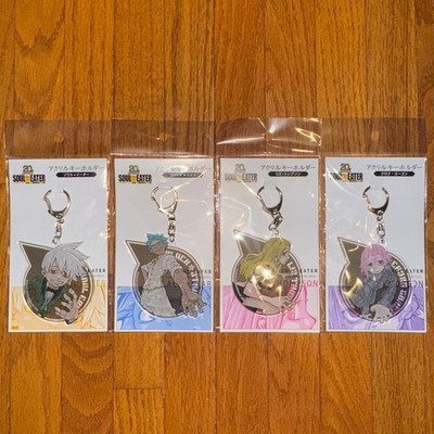 Soul Eater 20th Anniversary Original Artwork Exhibition Acrylic Keychain Set
