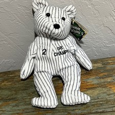 NWT Salvino's Bamm Beanos N.Y. Yankees 98 Champs 2 Jeter 8" Plush Bear