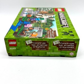 Lego Minecraft the Iron Golem 21123 IOB Sealed 2016 Complete