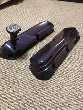 87-93 Ford Mustang Aluminum Valve Covers Mystichrome Foxbody 5.0 Oem 302 V8
