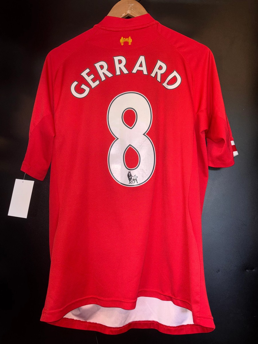 LIVERPOOL GERRARD 2013-2014 ORIGINAL JERSEY Size XL | eBay