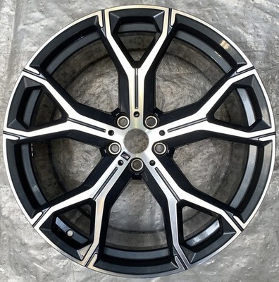 1 Genuine BMW Alloy Wheel Styling 741 M 9.5Jx21 ET37 8071998 X5 G05 X6 G06 BM52