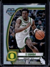 TJ Bamba 2024-25 Bowman University Chrome #74 Refractor