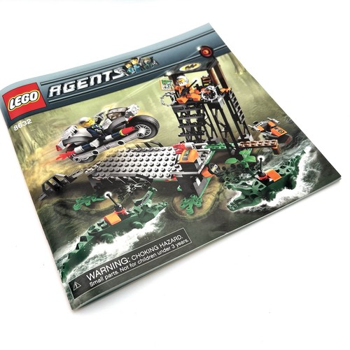 Lego 8634 Agents Turbocar Chase Mission 5 + 8630 8631 8632 8633 Gators Complete - Picture 20 of 24