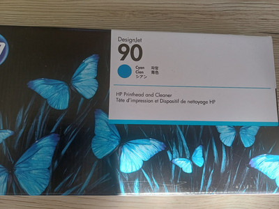 HP Designjet Printhead and Cleaner 90 - Cyan - NEU+OVP