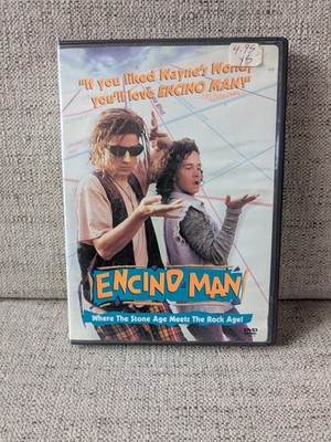 Encino Man (DVD, 1992) Pauly Shore Sean Austin Brandon Fraser Complete w/ Insert