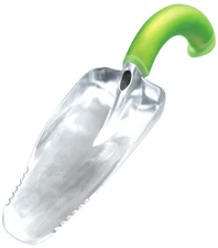 Radius Garden 106 Ergonomic Aluminum Hand Scooper, Original Green