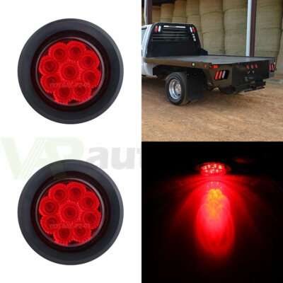 2.5" Round 10 LED Clearance Light [2 In 1 Reflector] [Polycarbonate - Foto 10