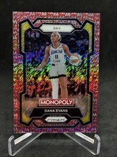 2024 Panini Prizm Monopoly WNBA DANA EVANS Red Millionaire Shimmer /100 #55 Sky