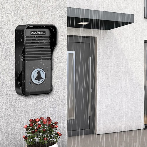 Wireless Voice Duplex Intercom Doorbell 500M Apartment Room Intercom(Black) - Picture 11 of 11