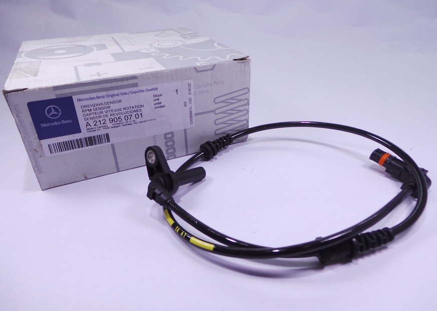 Neu MERCEDES-BENZ E W212 Drehzahlsensor vorne links A2129050701 Original