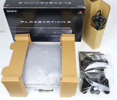 Sony PlayStation 3 PS3 CECHB00 200GB First Black Model