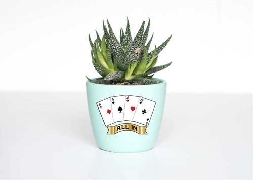 Playing Cards All In Decal Sticker Printed Gambling Bet Poker Casino Aces Winner - Picture 7 of 7