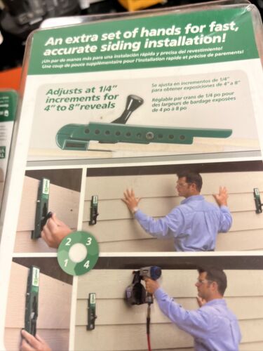 PacTool SA903 Gecko Stärke 5/16 Zoll. Faserzement Abstellgleis Installationswerkzeug 2 Stück - Bild 4 von 6