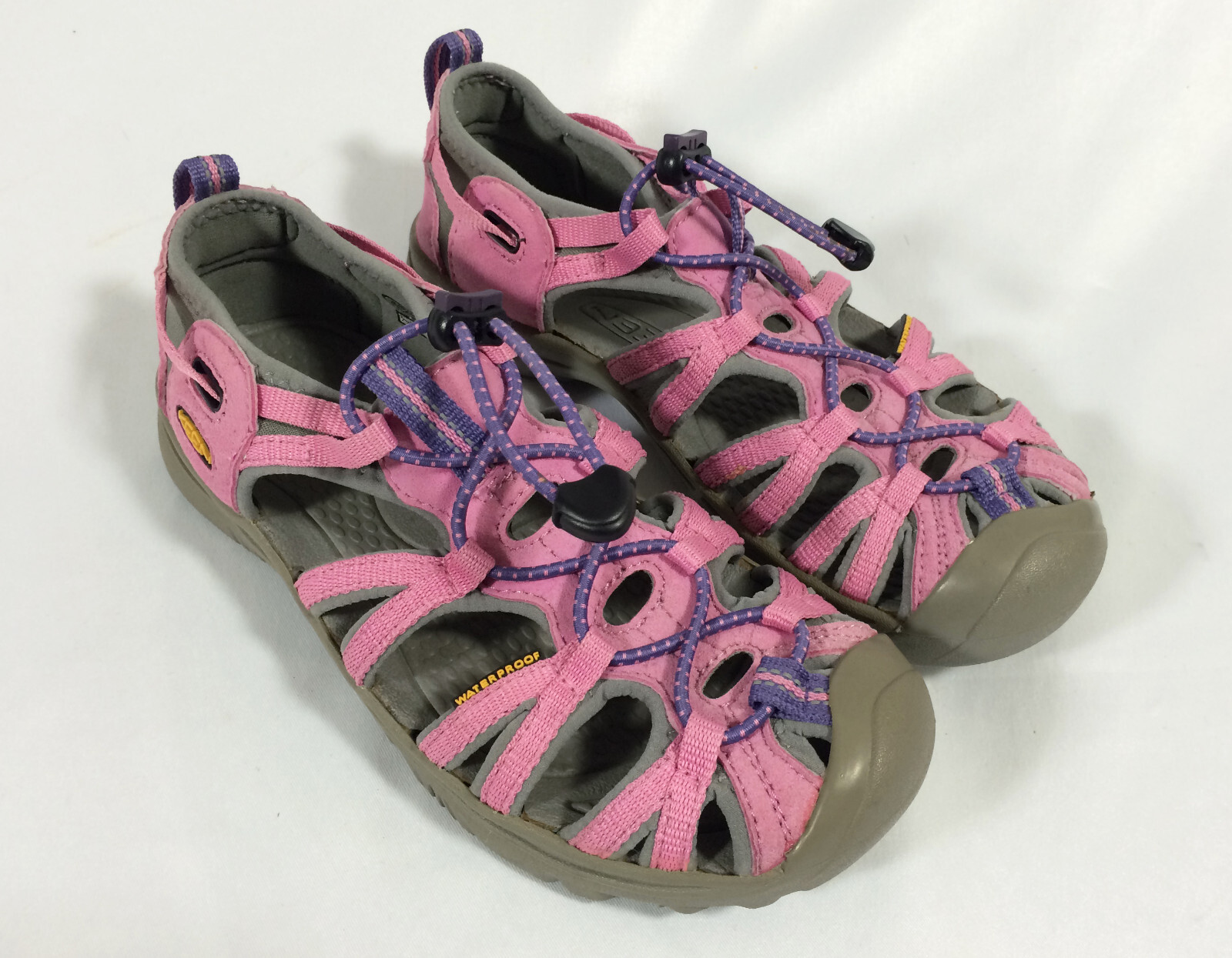 KEEN scarpa sandali da trekking all'aperto rosa ibrida taglia 5 da donna 9124WLOR