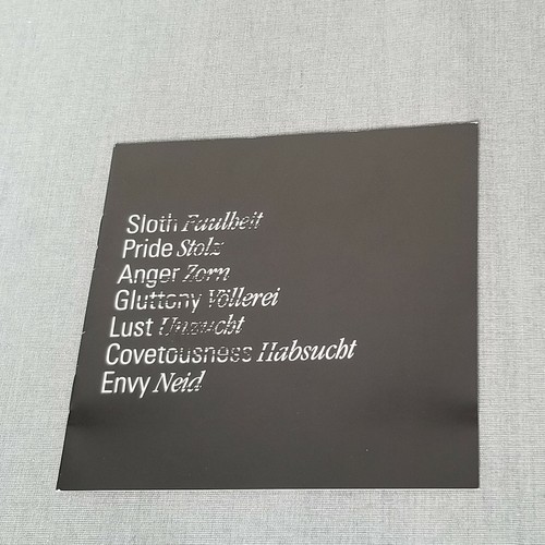 Marianne Faithfull Kurt Weill Seven Deadly Sins CD 1998 Vienna PROMO Like Mint - Picture 8 of 8