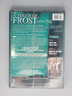 A Touch Of Frost - Season 7 & 8 (DVD, 2005, 2-Disc Set) All Region