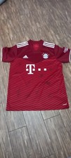 BAYERN MUNICH JERSEY WITH SIGNATURES  2021/22 HOME FOOTBALL TRIKOT ADIDAS GM5313