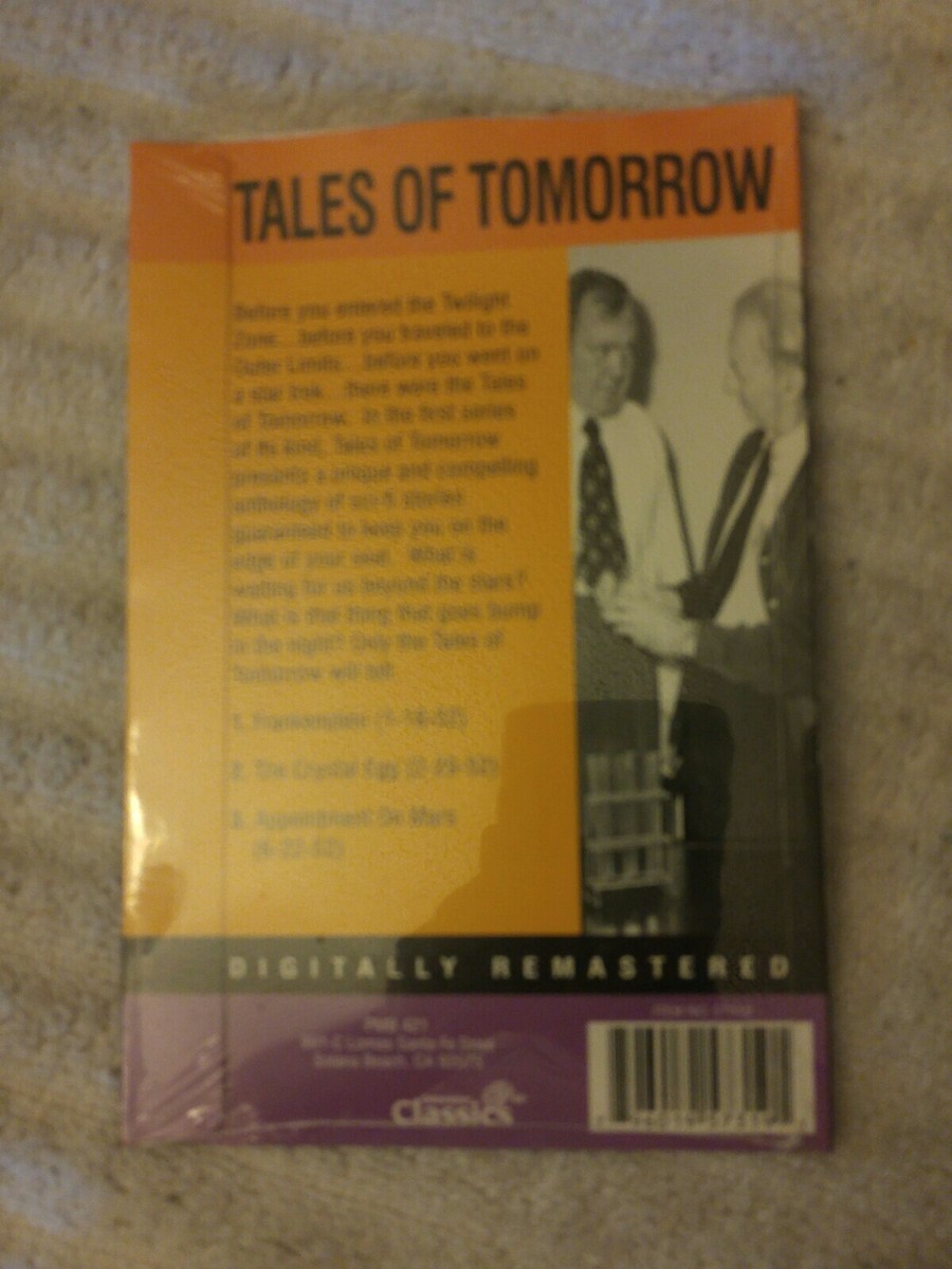 Tales of Tomorrow (DVD) 1952 3 Episodes TELEVISION MOVIE CLASSICS