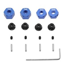 ALU FRONT  REAR HUB ADAPTOR FOR 1/10 RC ECX 2WD RUCKUS AXE BRUTUS CIRCUIT