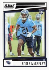 Roger Mccreary Rookie Score 2022 Football Card #347