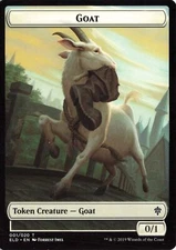 Goat Token #1 Throne of Eldraine Magic_the_gathering