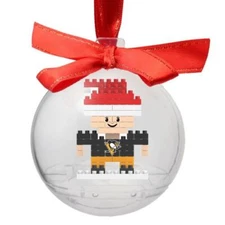 Pittsburgh Penguins 3D Brxlz - Team Acrylic Ball Mini Player Ornament