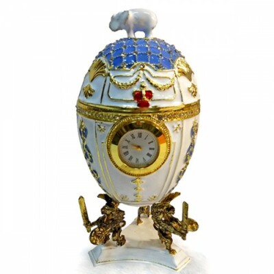 Eierbox im Stil von Faberge .Sammlereier.Sammlerstück,selten,Geschenk