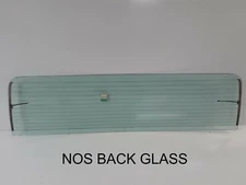 Back Glass Heated Ford T-Bird NOS Carlite 2DR Hardtop 1971 Thunderbird Green