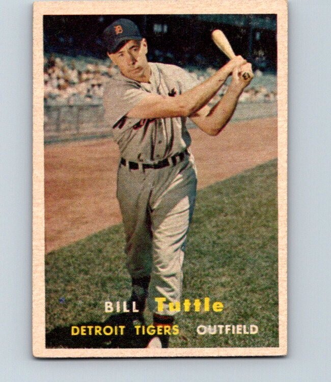 1957 TOPPS BASEBALL #72 BILL TUTTLE MID GRADE LD | eBay