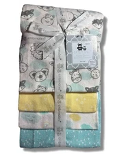 RECEIVING X4 - CRIBMATES BOYS 243 - KOALA LION - BLANKETS COTTON 4 PACK BABY