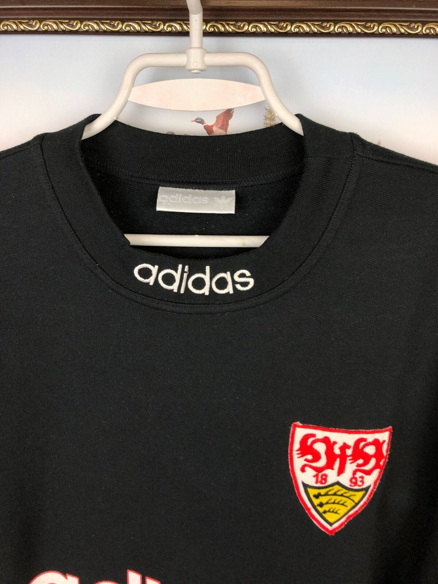Vintage 90's Adidas VfB Stuttgart Football Sweatshirt Soccer