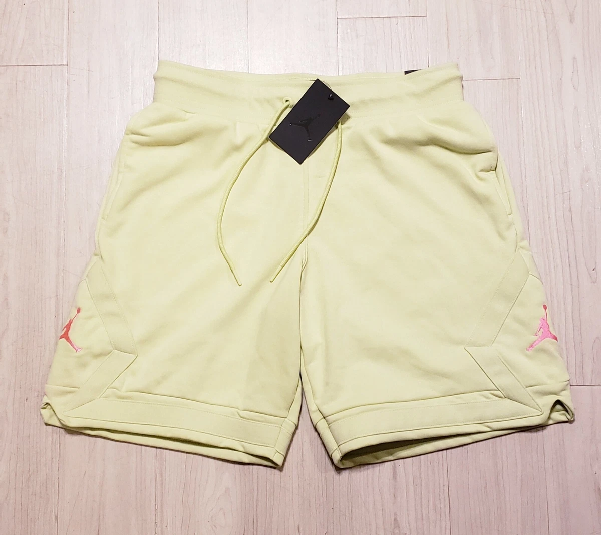 NIKE Size L Air Jordan Men's French Terry Diamond Shorts SOLD OUT Color