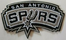 San Antonio Spurs Embroidered PATCH~@ 3 1/8 x 2 1/8~Iron or Sew On~NBA