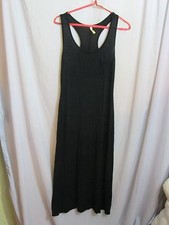 Bjewel Long Black Tank Dress Shift Beach Casual Small