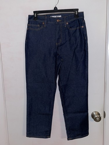 Lot De 2 Jeans Femme Lands' End Taille 8 - Coupe Boot Cut - Occasion Très Bon état