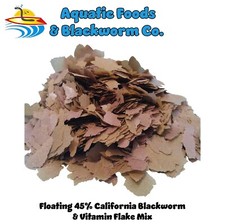 45 California Blackworm  Vitamin Flake Mix USA Made