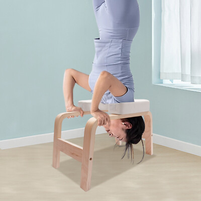 Yoga Kopfstand Bank Invertierter Stuhl Yoga Kopfstand Hocker 200kg/440.92lb