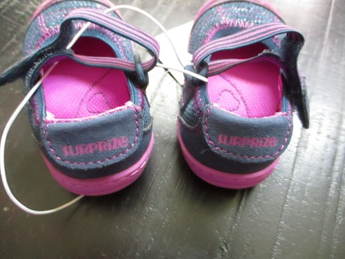 STRIDE RITE Surprise Purple/Navy Mary Jane Shoes ~ Infant Size 2 - Picture 5 of 6