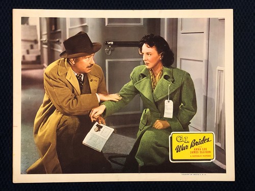 G.I. WAR BRIDE Complete Set of Original Lobby Cards - 1946 - Picture 5 of 9