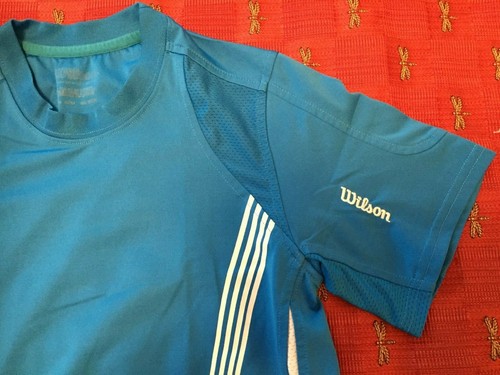 Wilson short-sleeve athletic shirt, slim fit, Boys Medium, Excellent condition - Picture 3 of 3
